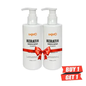 Buy 1 Skin'O Keratin Smooth Repair Shampoo 220ml & Get 1 Free